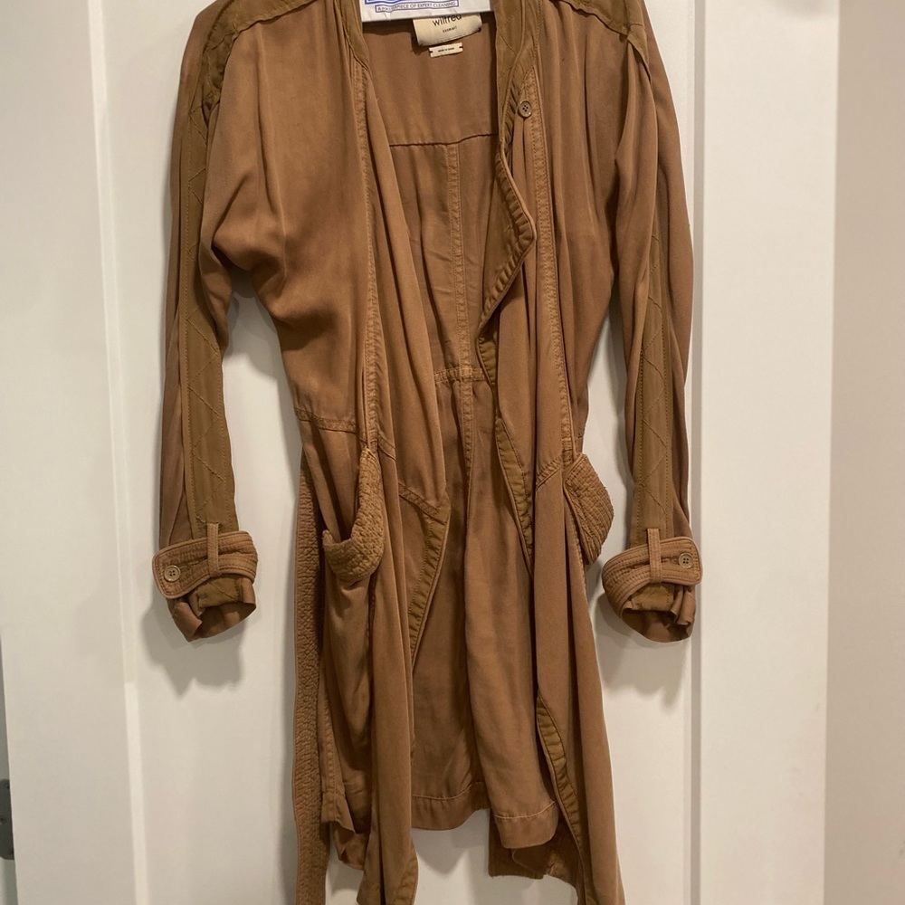 Aritzia Wilfred Drape Trench